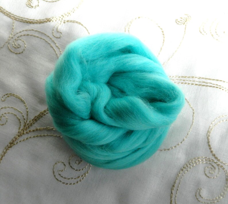 Merino Wool for Wet Felting Needle Felting Greens and Blues Etsy