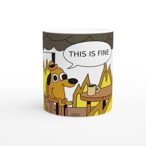 Dies ist ein feiner Hund Keramikbecher 11 Unze