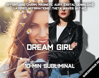 Dream Girl Subliminal Audio | Effortless Charm, Magnetic Aura (Digital Download)