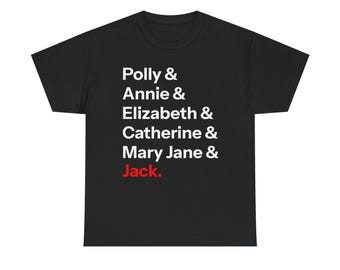 Victims of Jack the Ripper Lineup Shirt