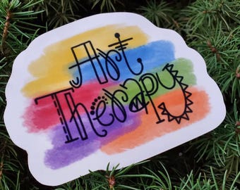 Art Therapy Sticker