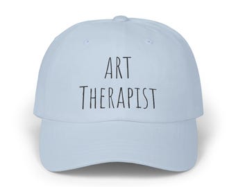 Art Therapist Classic Hat (blue, pink, or khaki)
