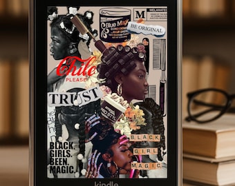 Black Girl Magic Kindle Insert