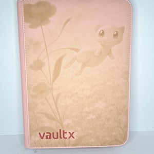 Custom Mew 9 pocket pink Vaultx Binder