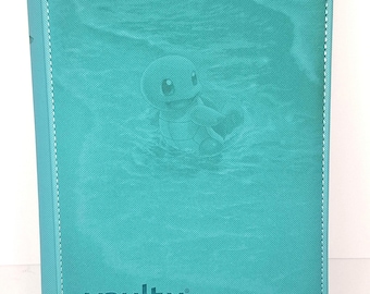 Custom Squirtle Ocean Blue Vaultx Binder - Etsy