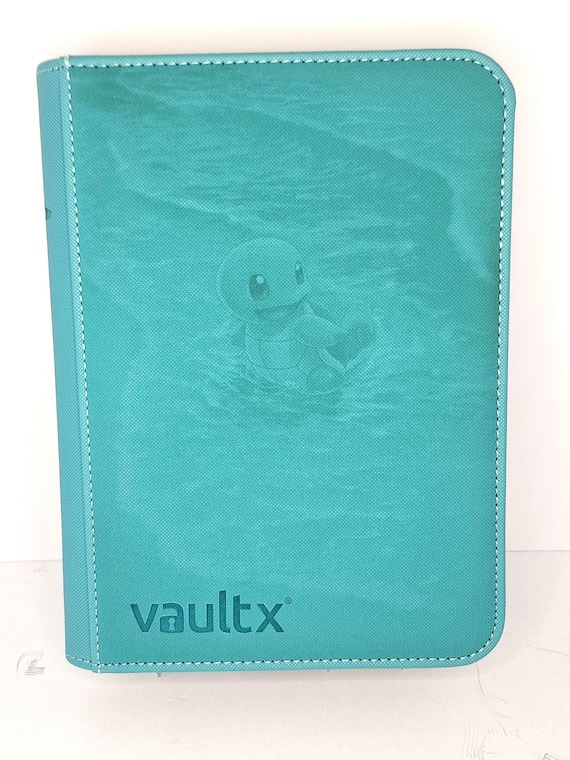 Custom Squirtle Ocean Blue Vaultx Binder - Etsy Custom Squirtle Ocean Blue Vaultx Binder - Etsy