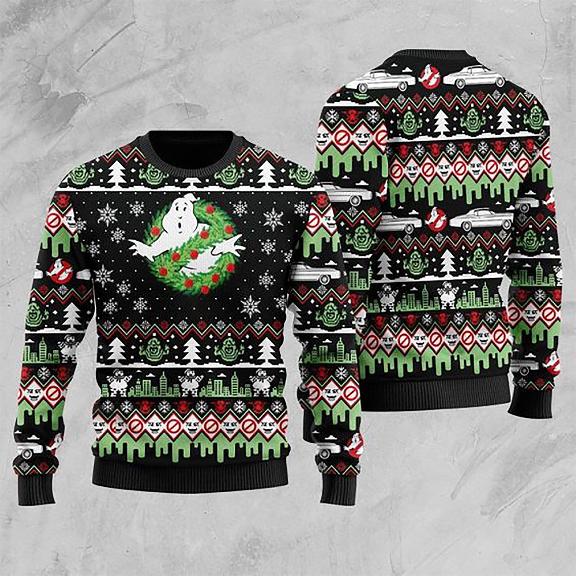 ugly sweater ghostbusters