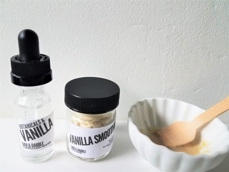 Vanilla Smoothie Face Mask Gentle Face Scrub Cleansing Etsy