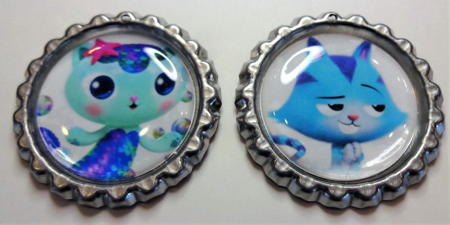 Gabby's Dollhouse Beaded Kids Necklace YOU CHOOSE CHARM Etsy