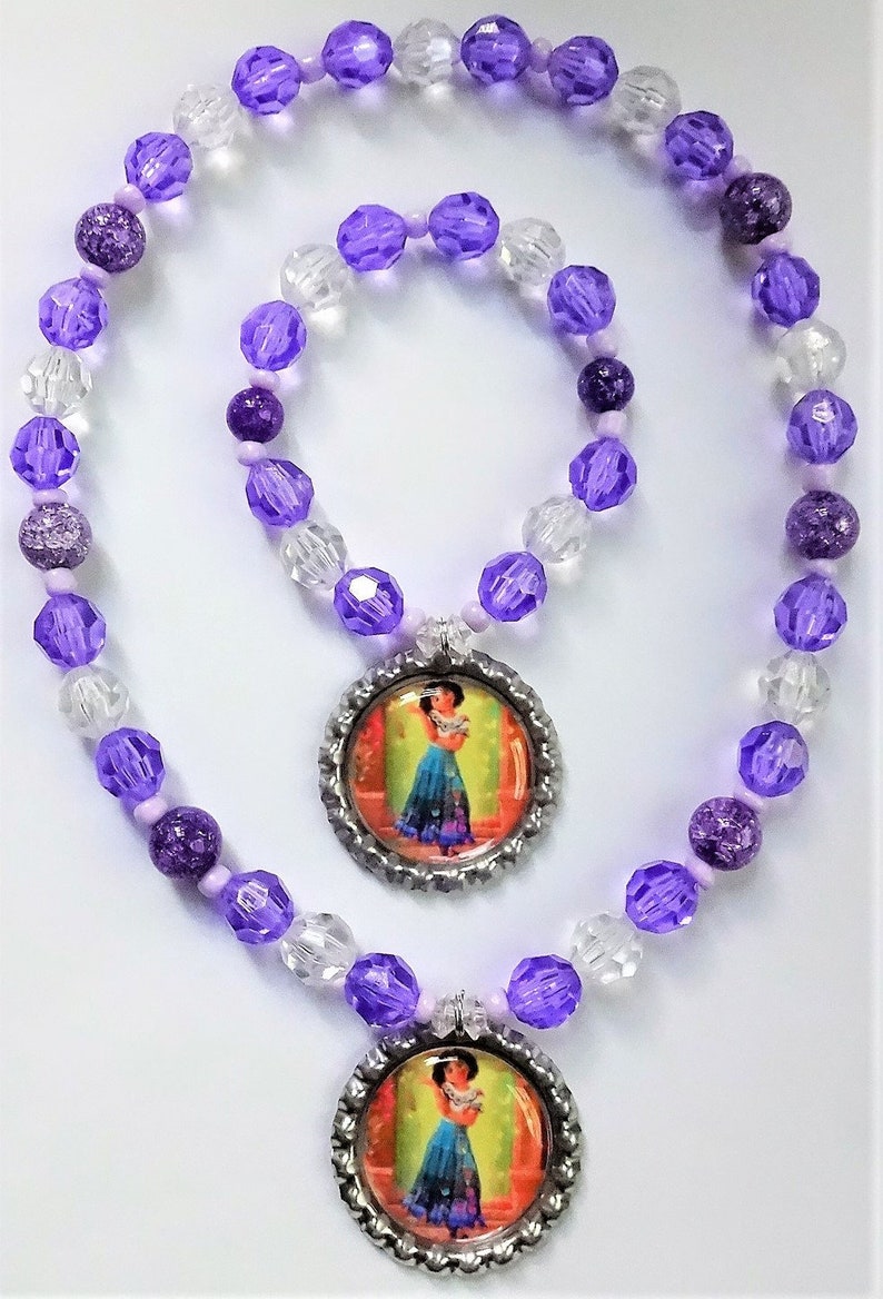 ENCANTO Mirabel Madrigal Beaded Kids Necklace and Bracelet Set Etsy