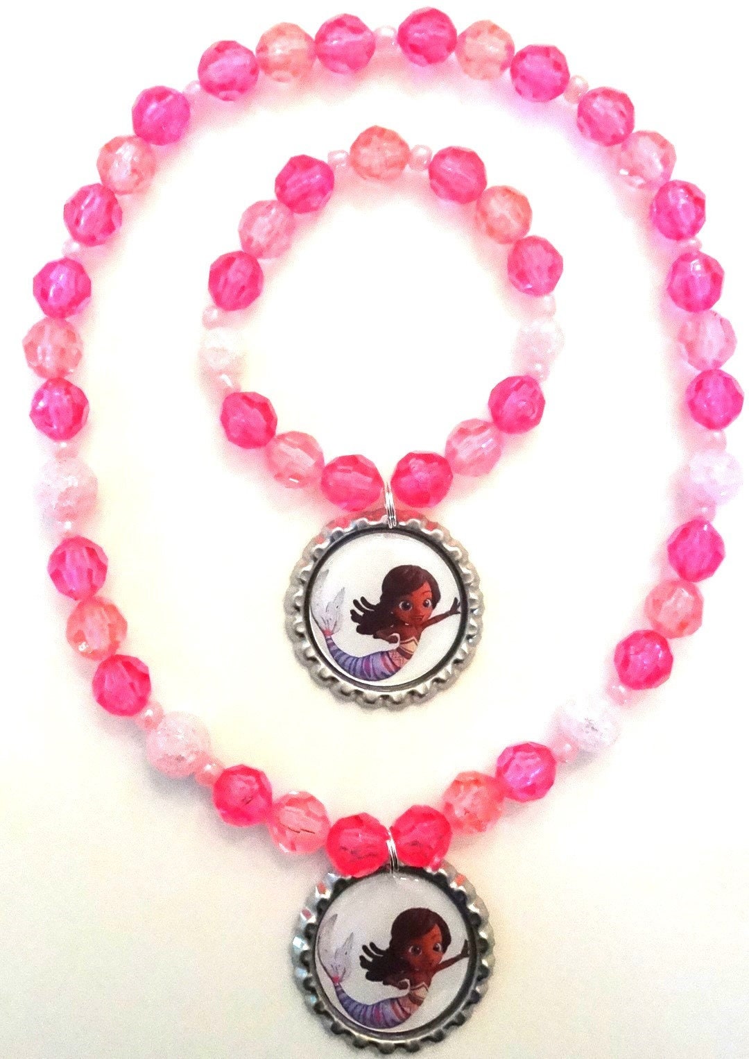 Santiago of the Seas LORELAI MERMAID Beaded Kids Necklace & Bracelet