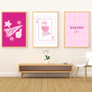 Custom College Digital Prints | Set of 3