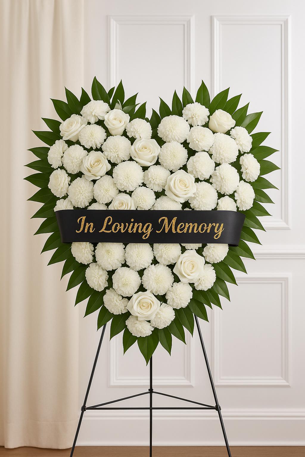 Funeral/memorial Ribbon Sash (in Loving Memory) - Etsy