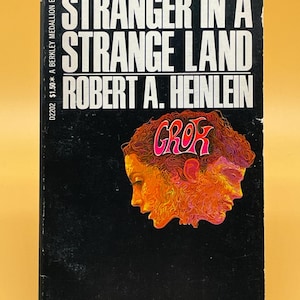Stranger in a Strange Land by Robert A. Heinlein (1968). Vintage Sci-Fi Paperback.