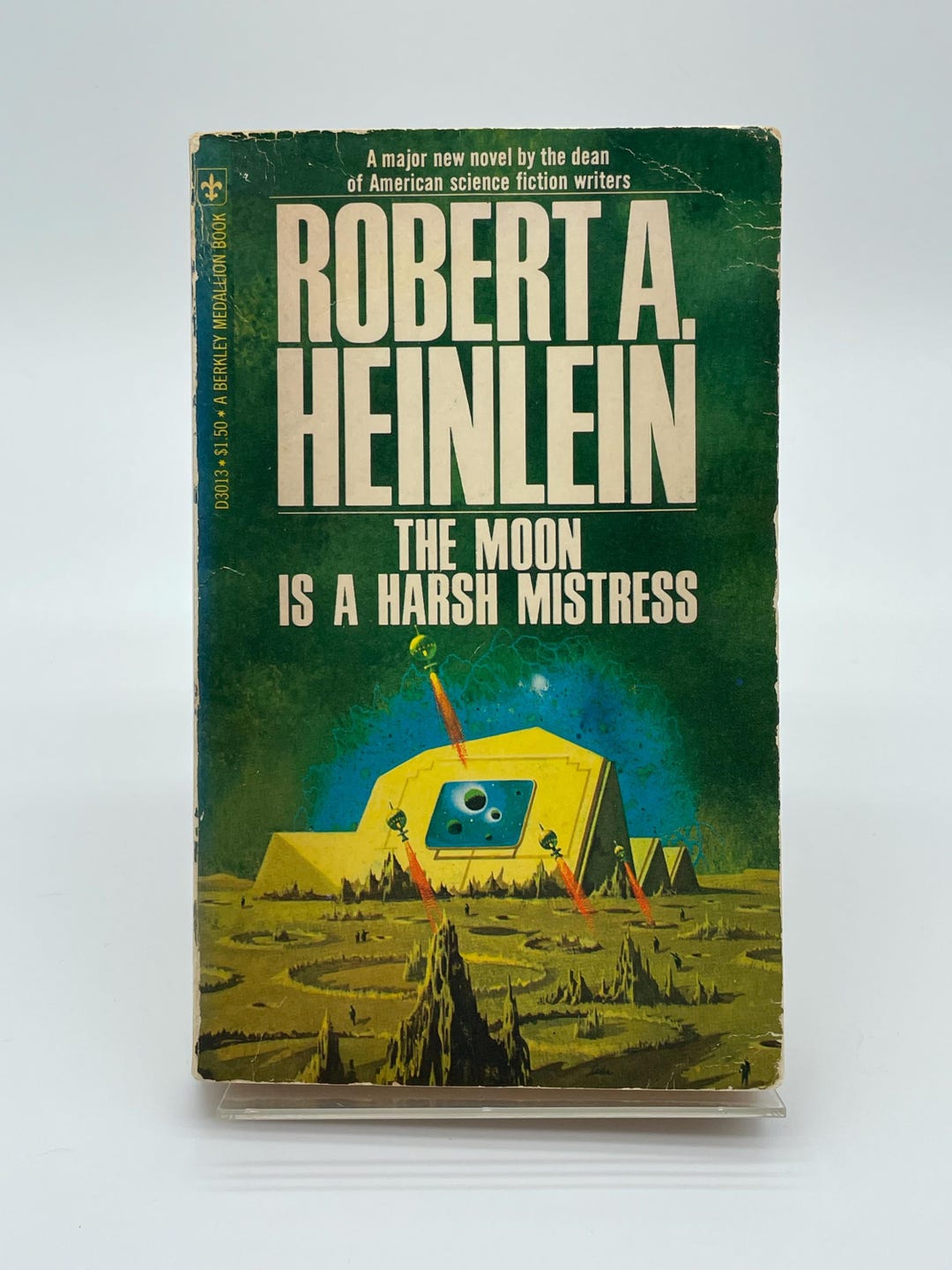The Moon is a Harsh Mistress by Robert A. Heinlein, 1968 - Etsy