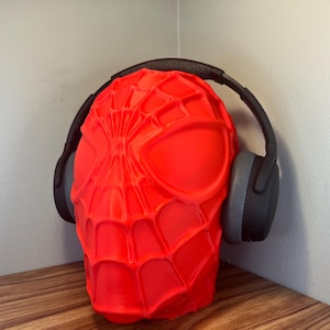 3D Printed Spider-Man Headphone Stand: Heroic Desk Decor