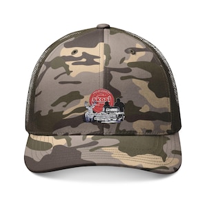 Camouflage Trucker Hat (Embroidery)
