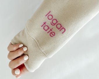 Sleeve Embroidery Add-On