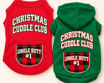 Christmas Dog Shirt & Hoodie, Christmas Pajama Pet,  Funny Holiday Pet Apparel, Xmas Dog Clothes for Large and Small Dogs