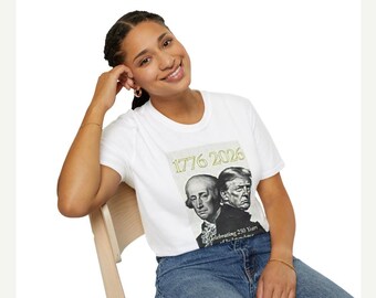 1776 2026 Washington und Trump T-Shirt | 250 Jahre Unabhängigkeit