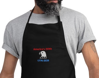 "Bestickte Schürze ""America's 250th"" |." 1776-2026