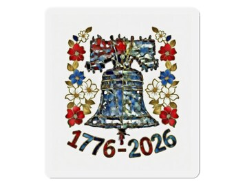 Liberty Bell 1776-2026 Magnet | Vaterländischer Die-Cut Magnet