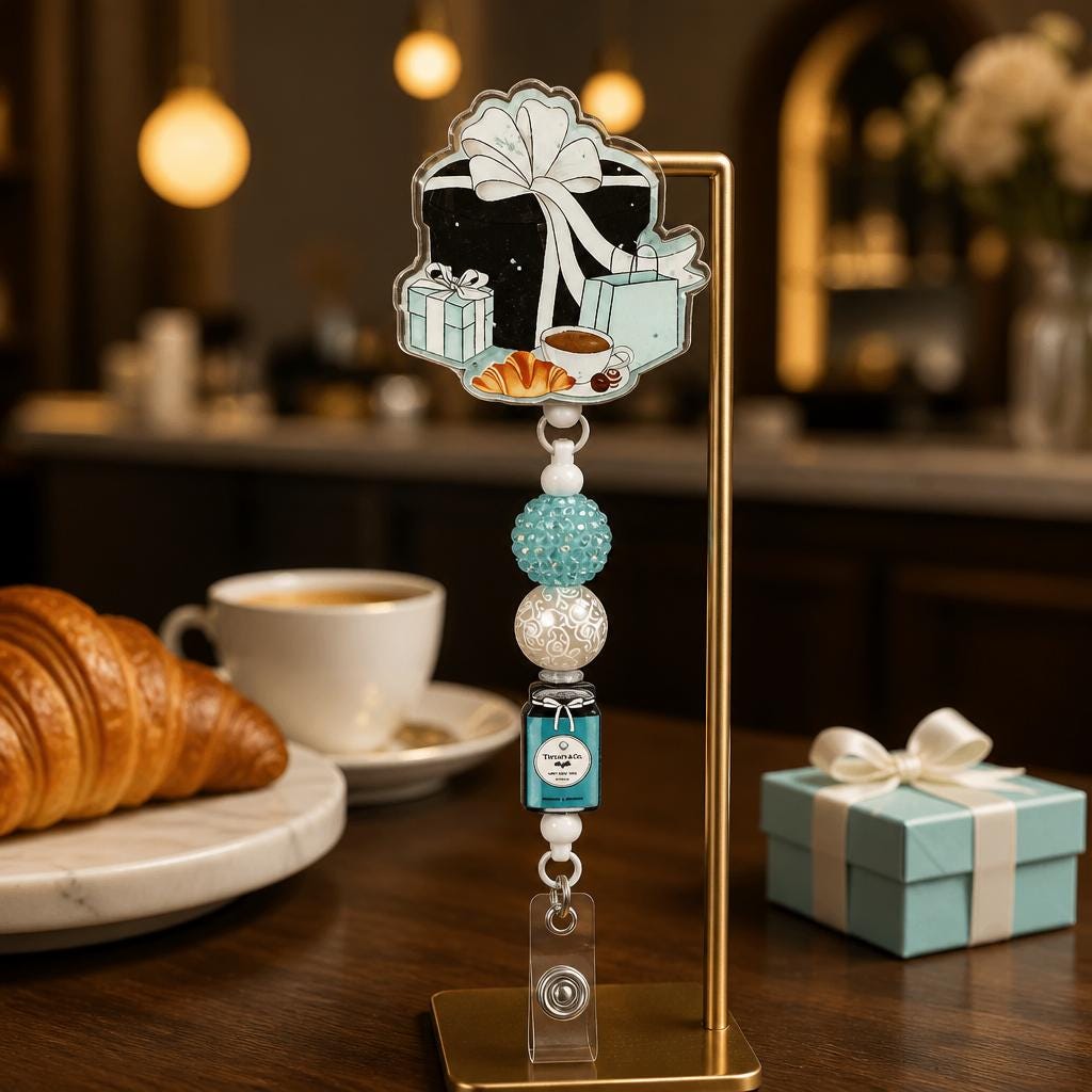 ティファニー ゴールド ボール付きキーホルダー Tiffany's Keychain - Etsy
