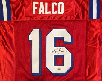 Gesigneerd #16 Falco Washington Sentinels-shirt van Keanu Reeves, inclusief echtheidscertificaat (COA).