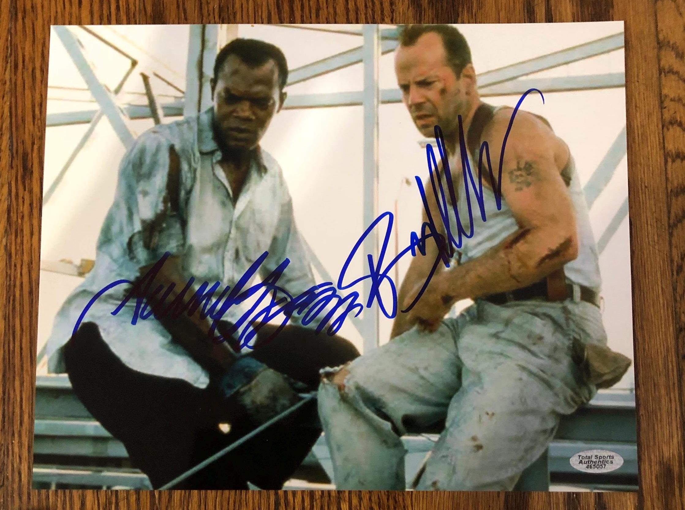 セール…ブルース・ウィリス直筆サイン入り2Lサイズ写真‥Bruce Willis Bruce willis signed - Etsy 日本