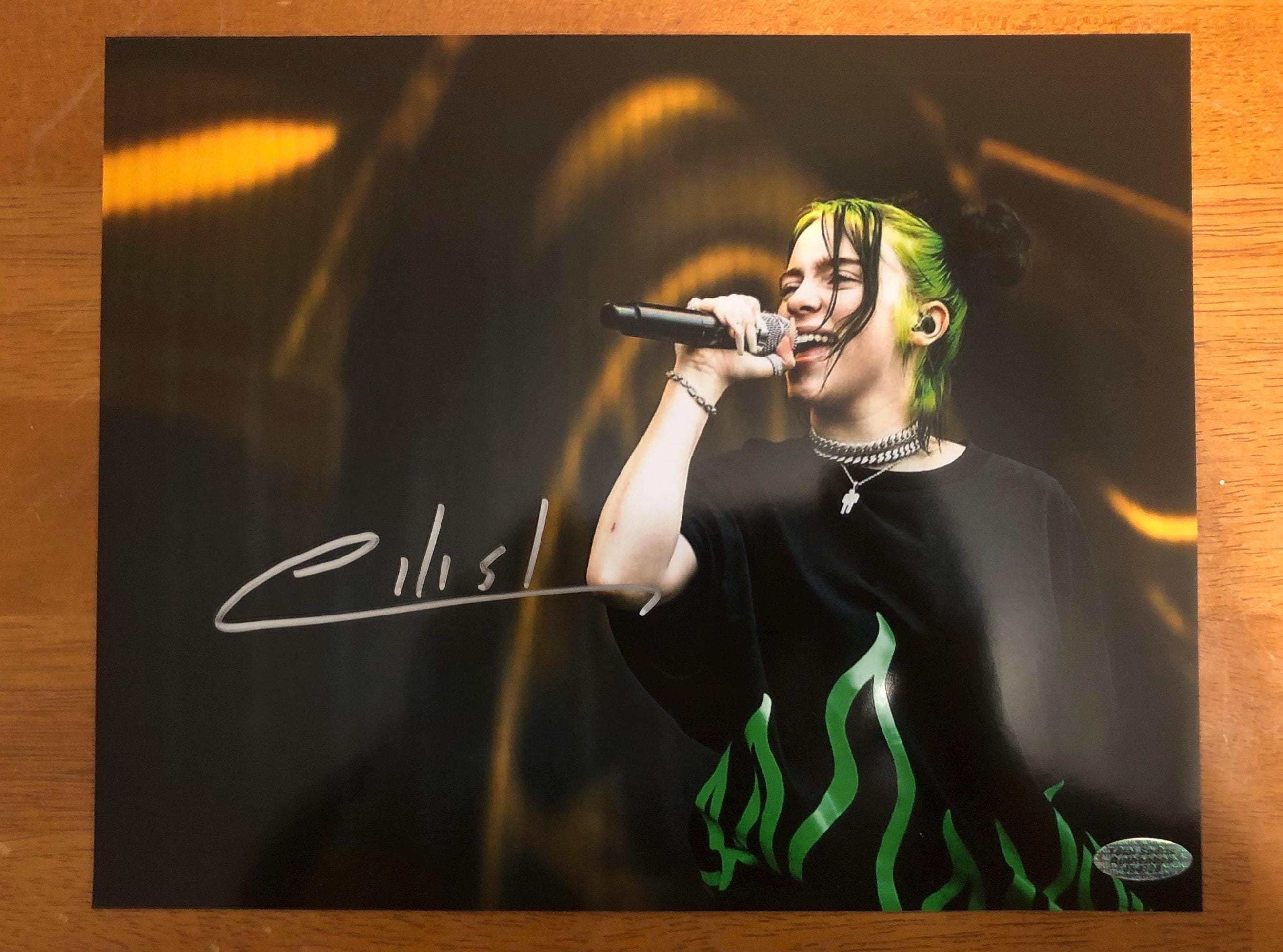 Billie eilish autograph - Etsy 日本