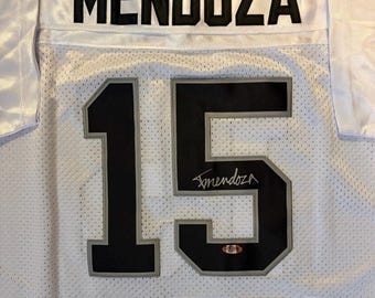Gesigneerd Fernando Mendoza #15 Las Vegas-shirt inclusief echtheidscertificaat.