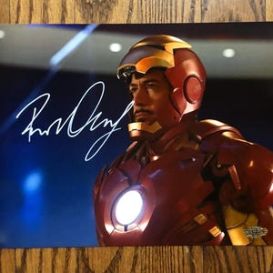 Robert Downey Jr Signed - Etsy