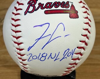 Ronald Acuna Jr Signed Atlanta Baseball with COA