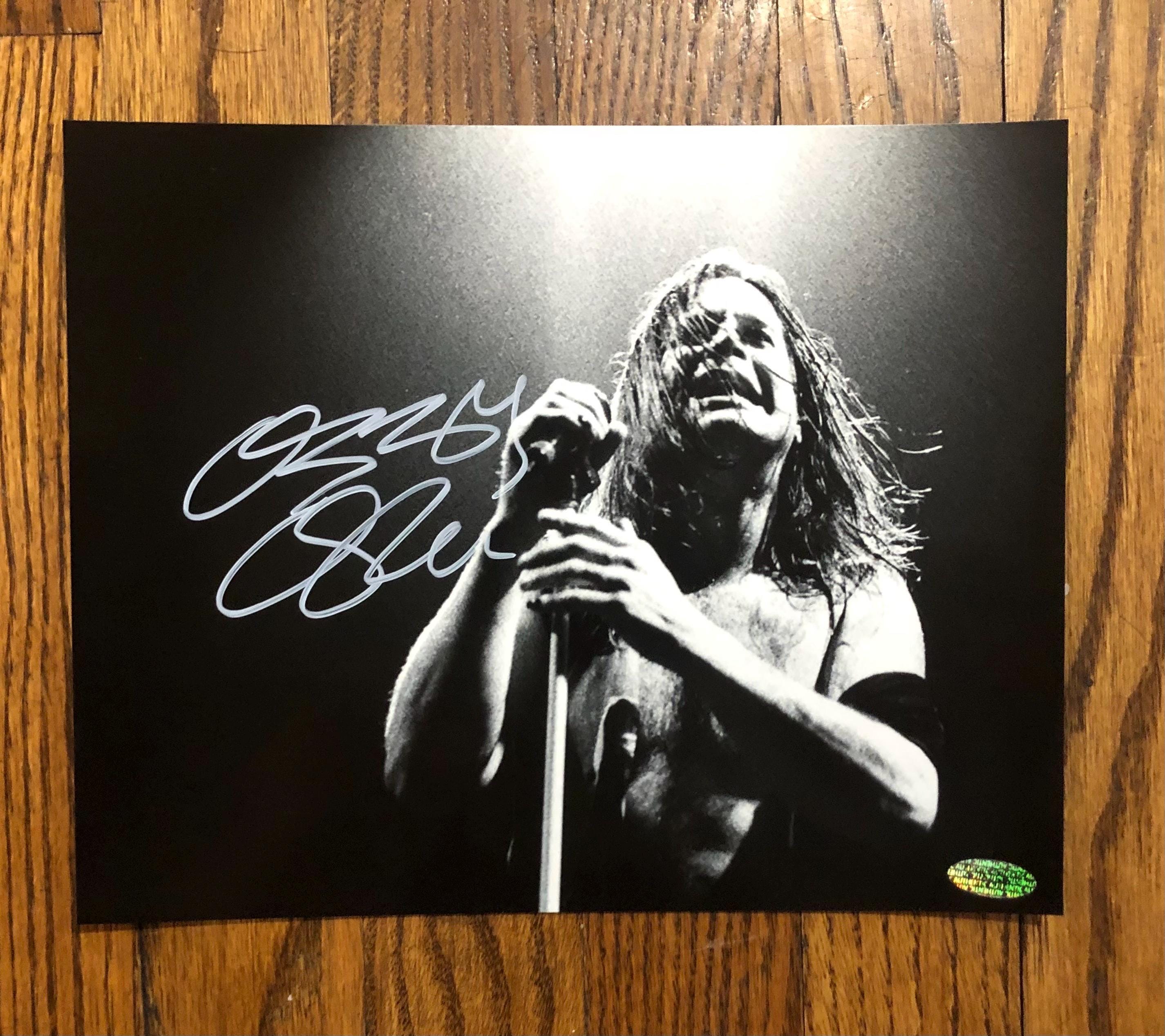 Signed ozzy osbourne memorabilia - Etsy 日本