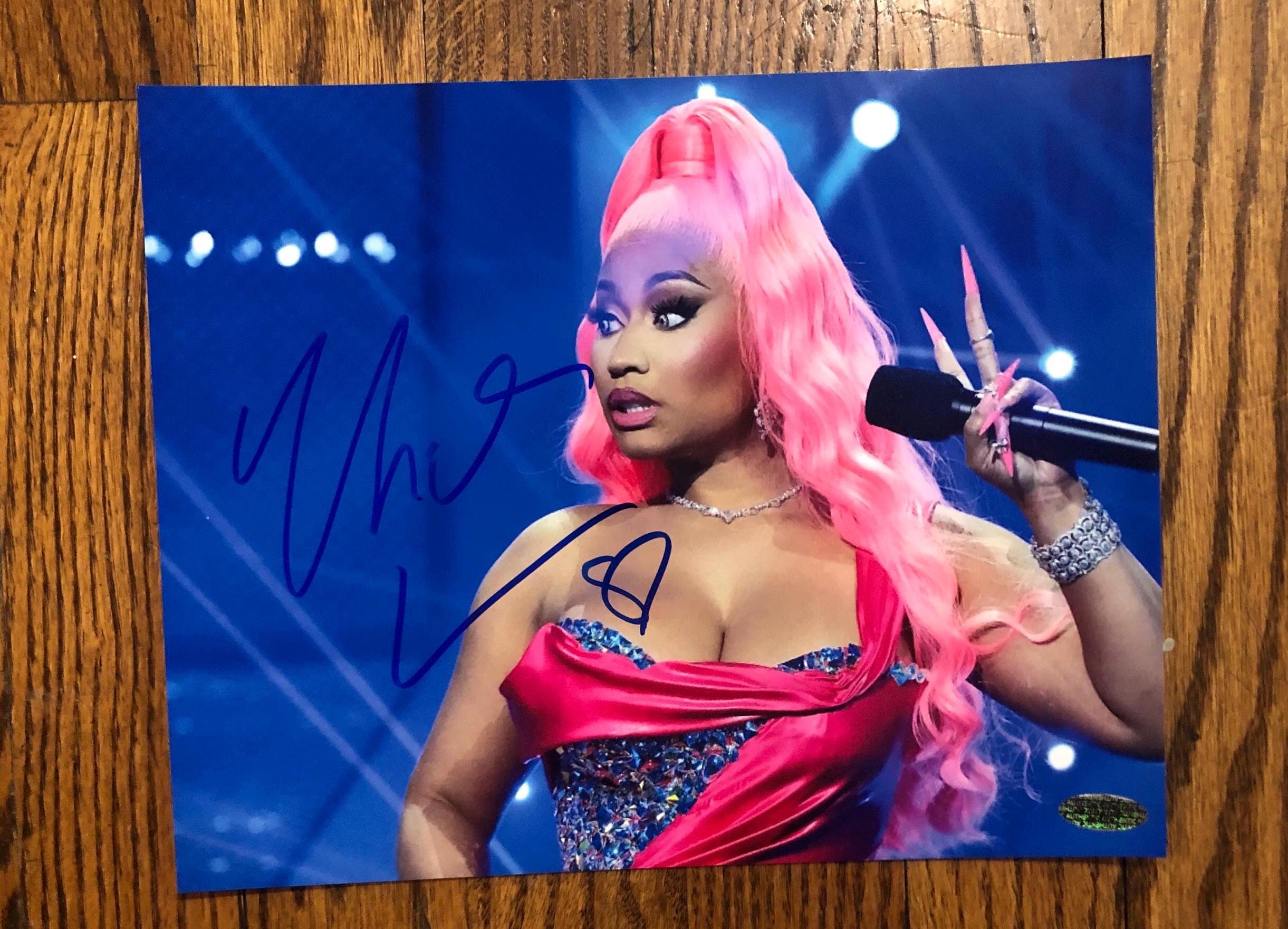 Nicki Minaj 直筆サイン入りアートカード 【公式通販】