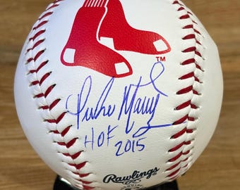 Pedro Martinez Signed Boston Logo Baseball with COA