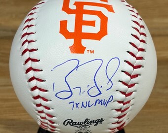 Barry Bonds Signed San Francisco Logo Baseball with COA