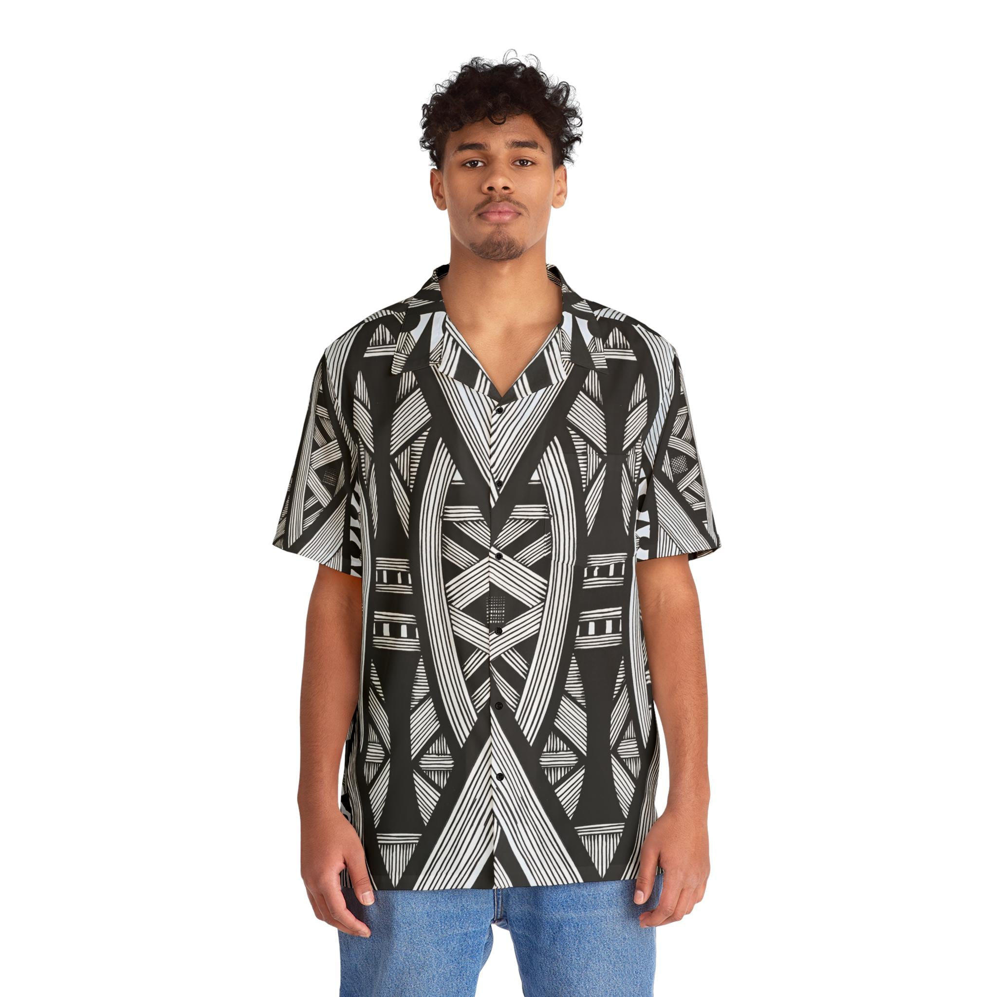 BW Tapa - Hawaiian Shirt