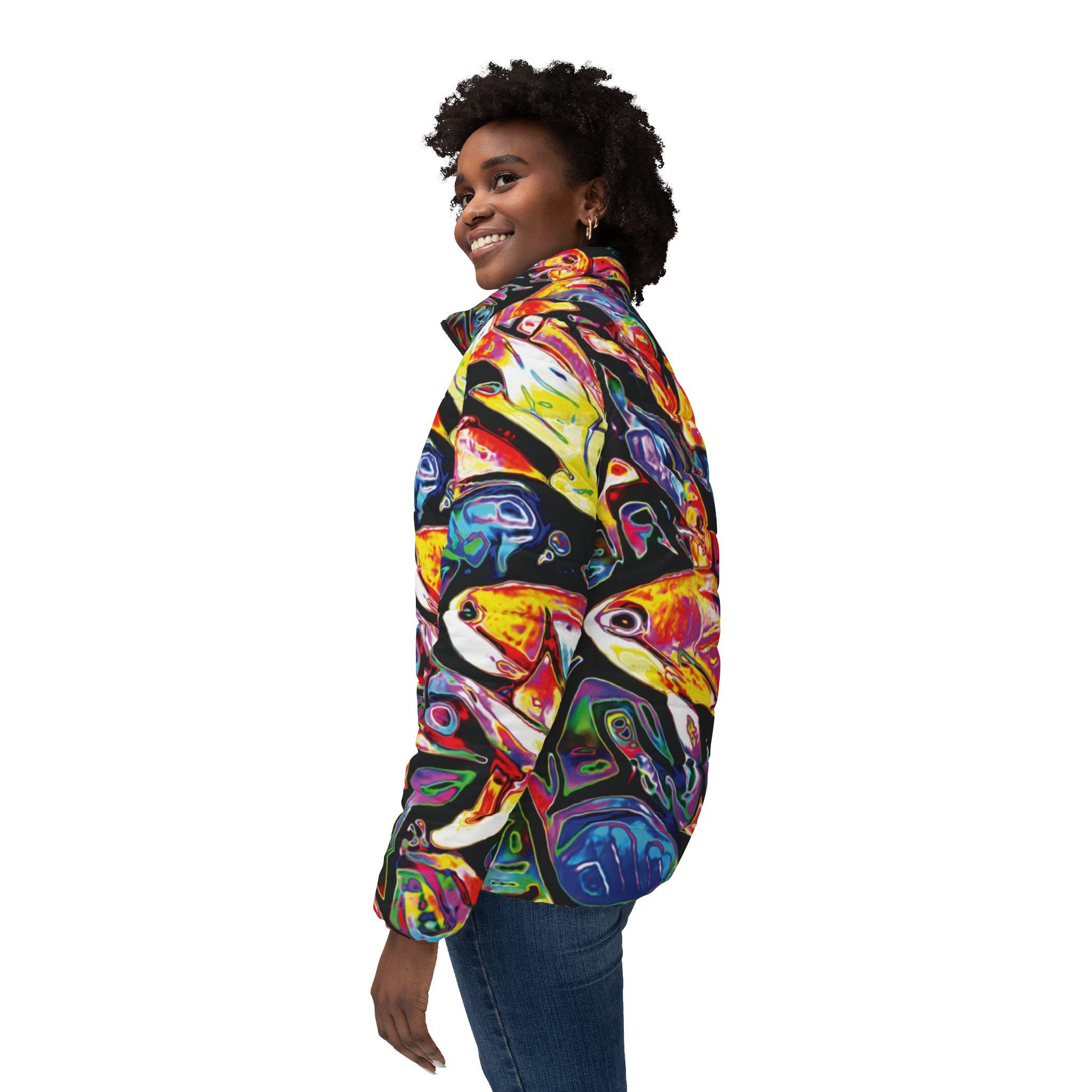 Busy Day - Womens Puffer Jacket