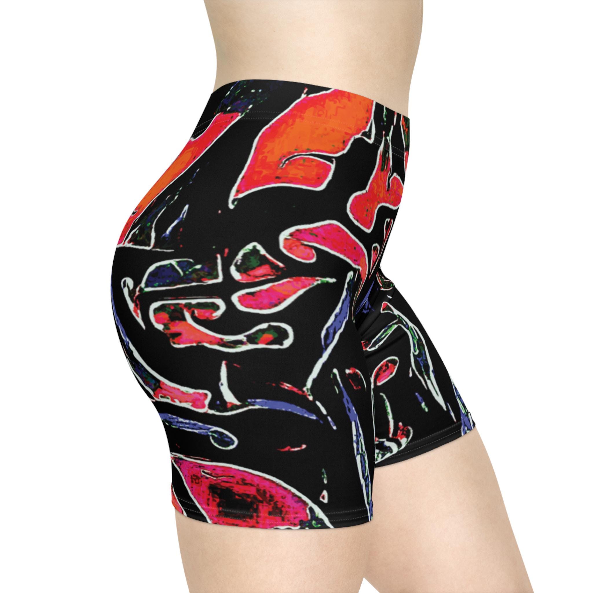 Dark Rider - Womens Biker Shorts