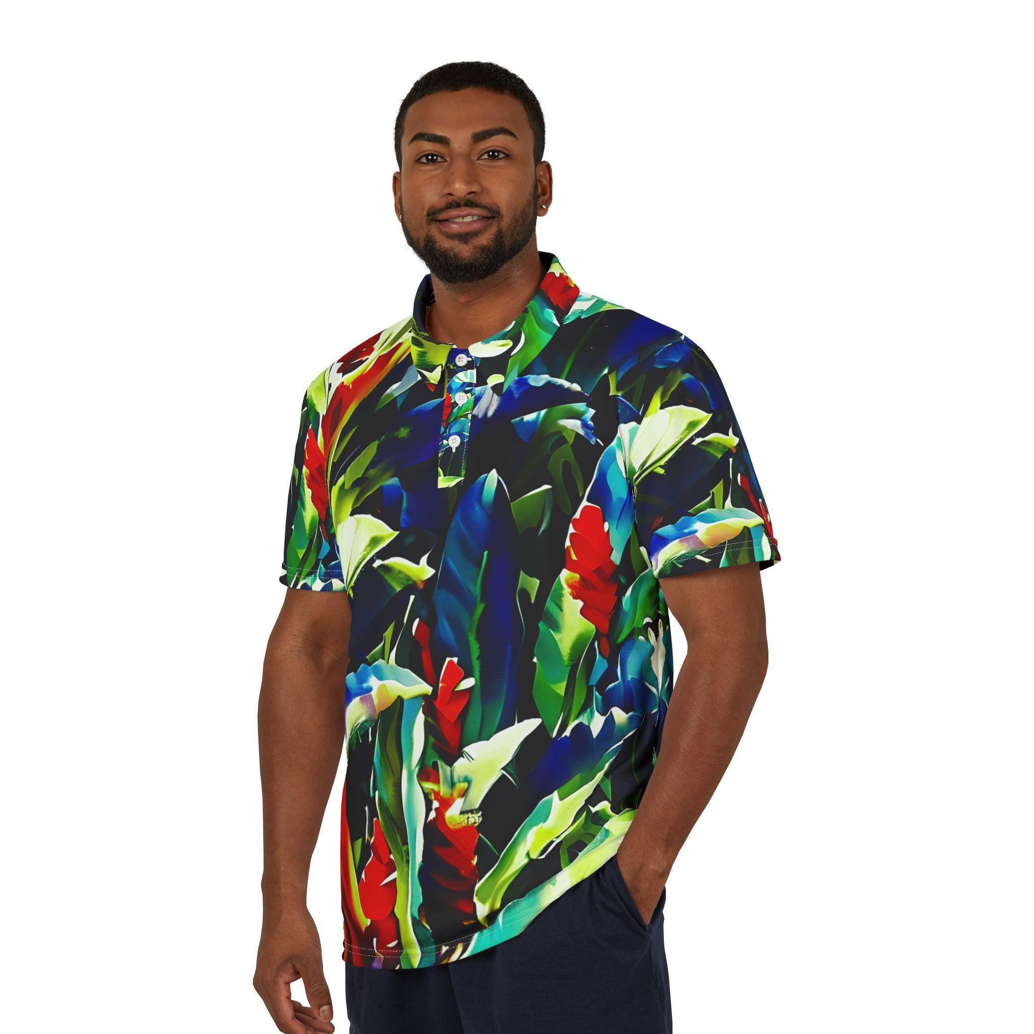 Floral Ginger - Polo Shirt