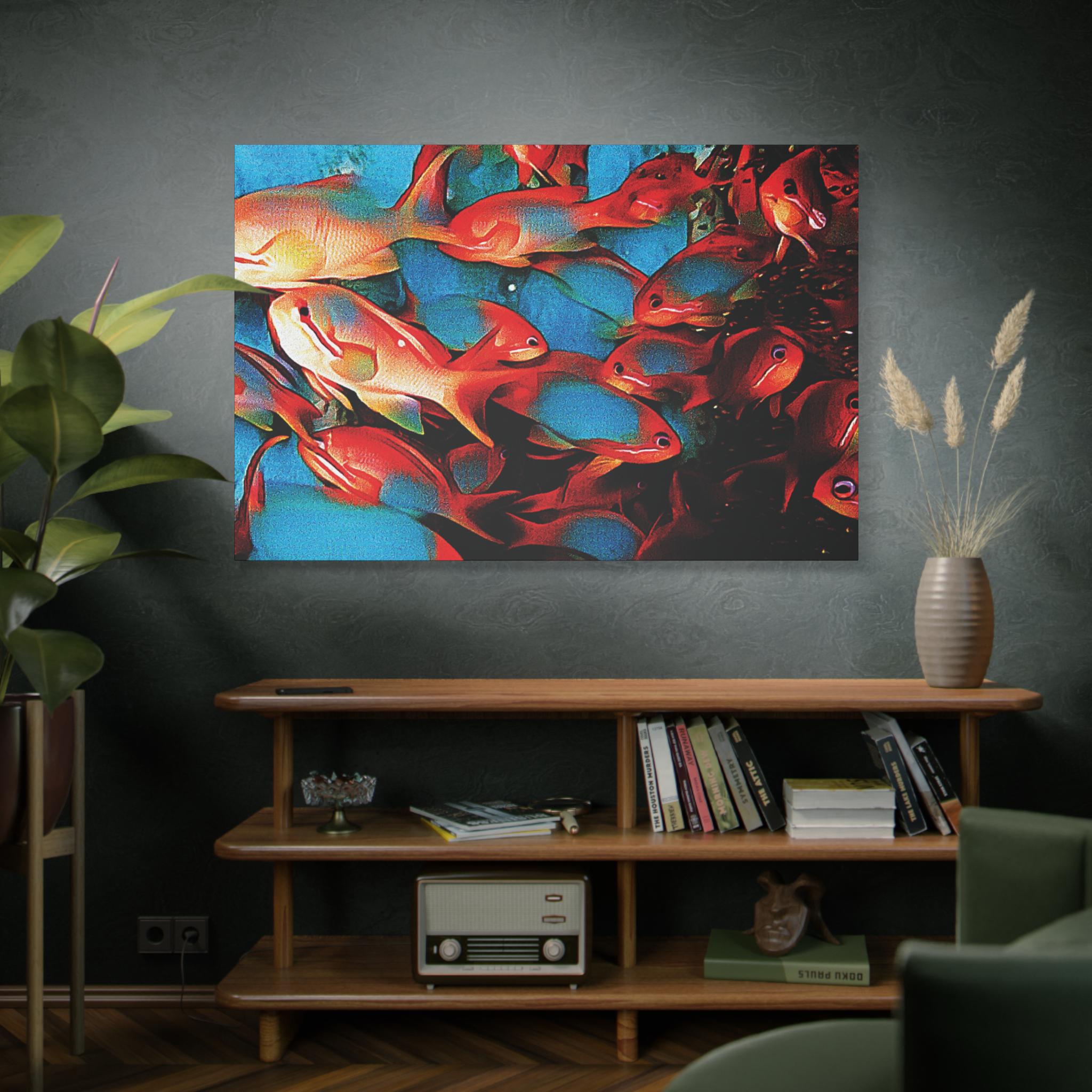 Out of the Blue - Canvas Wall Art