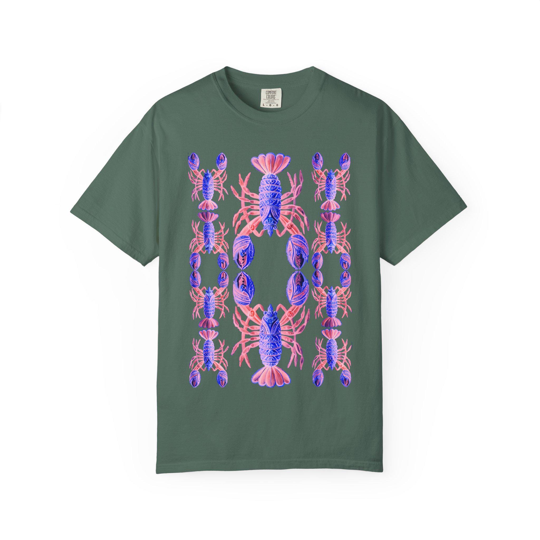 Lobster Party Blue A - T Shirt
