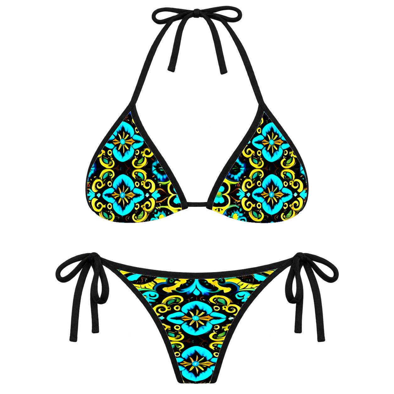Blue Lace E Bikini