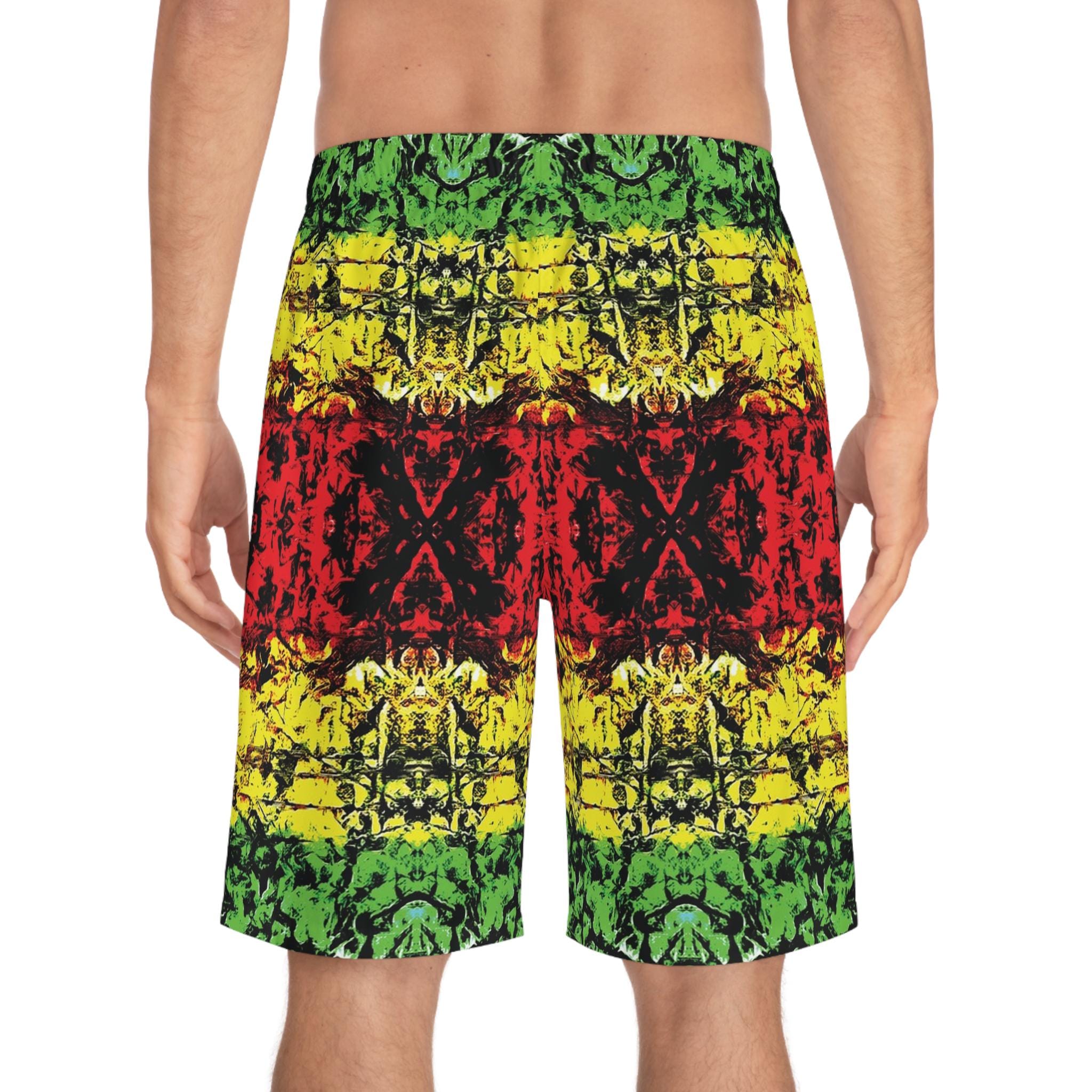 Reggae Stripe - Board Shorts