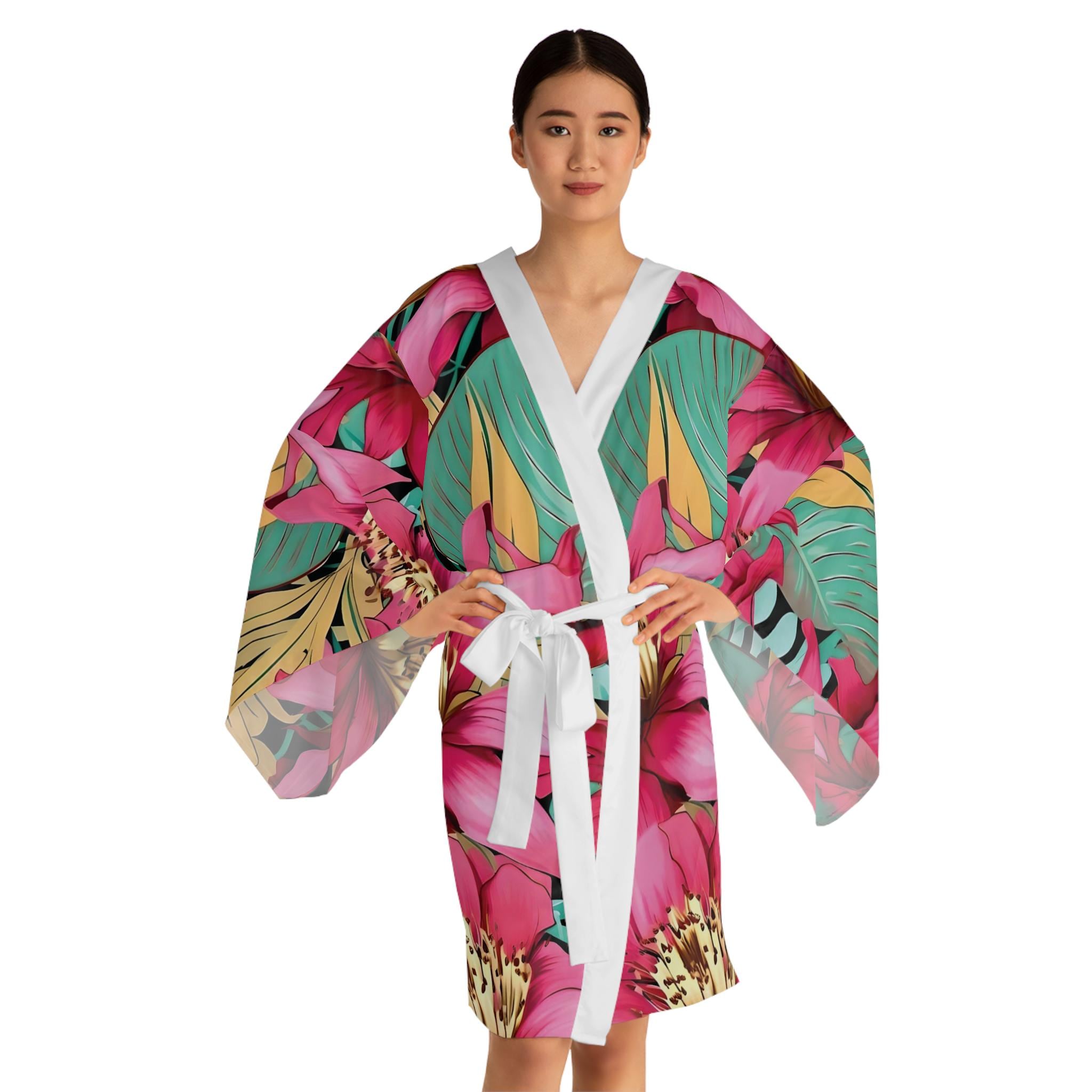 Morning Garden - Kimono Robe