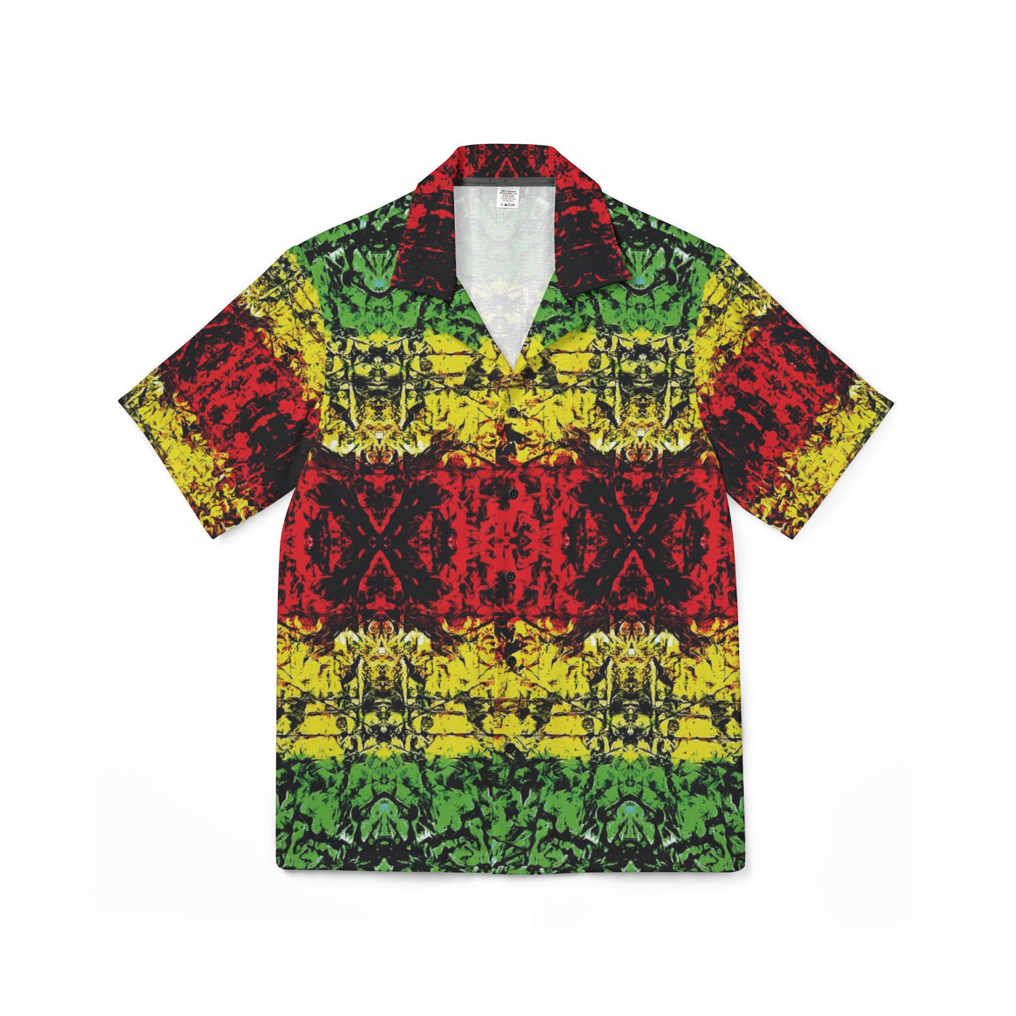 Reggae Stripe - Hawaiian Shirt