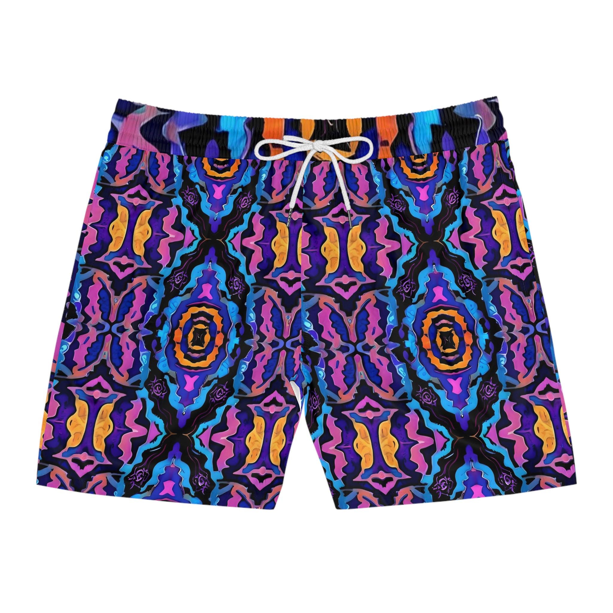 Purple H - Mens Swimwear