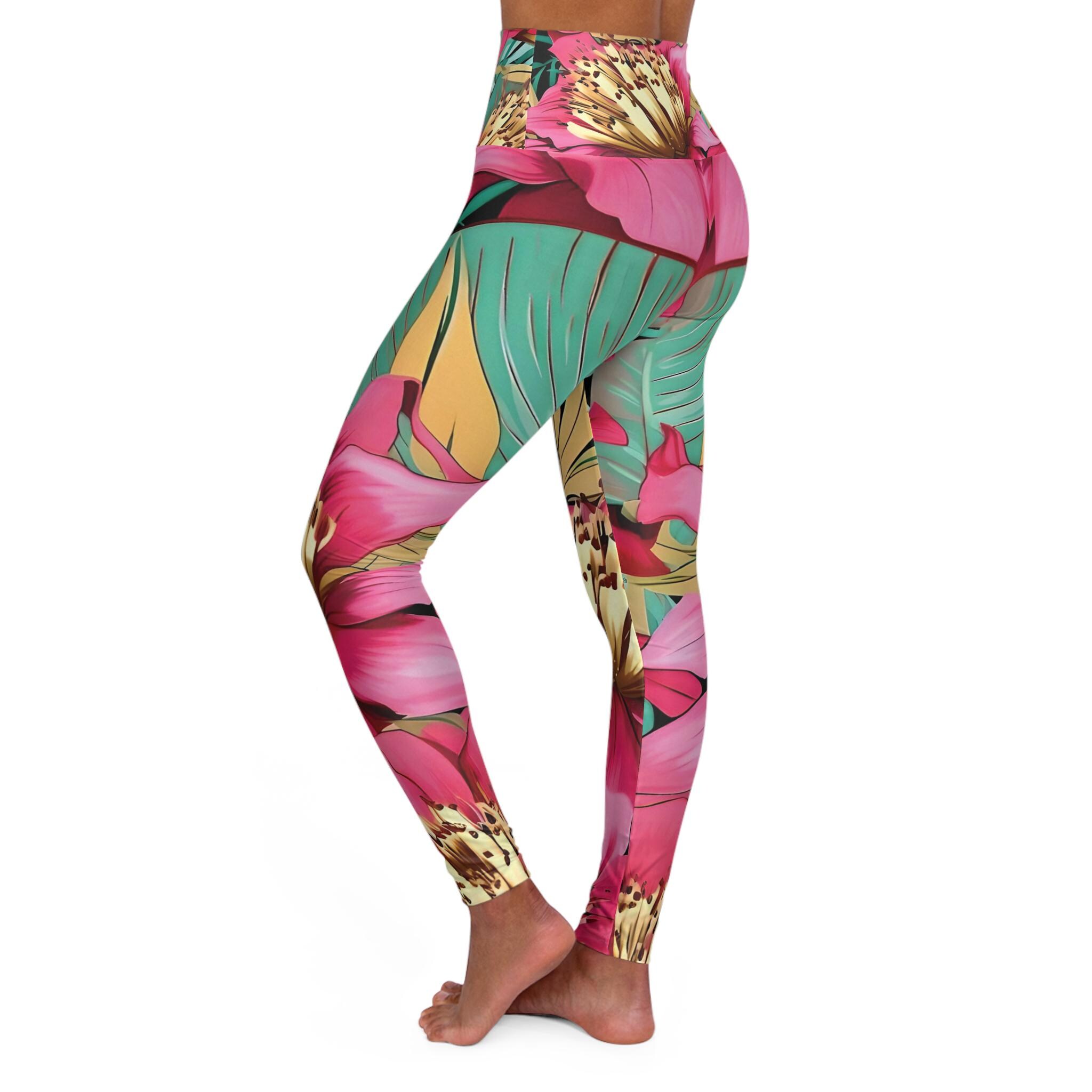 Morning Garden - Yoga Pants