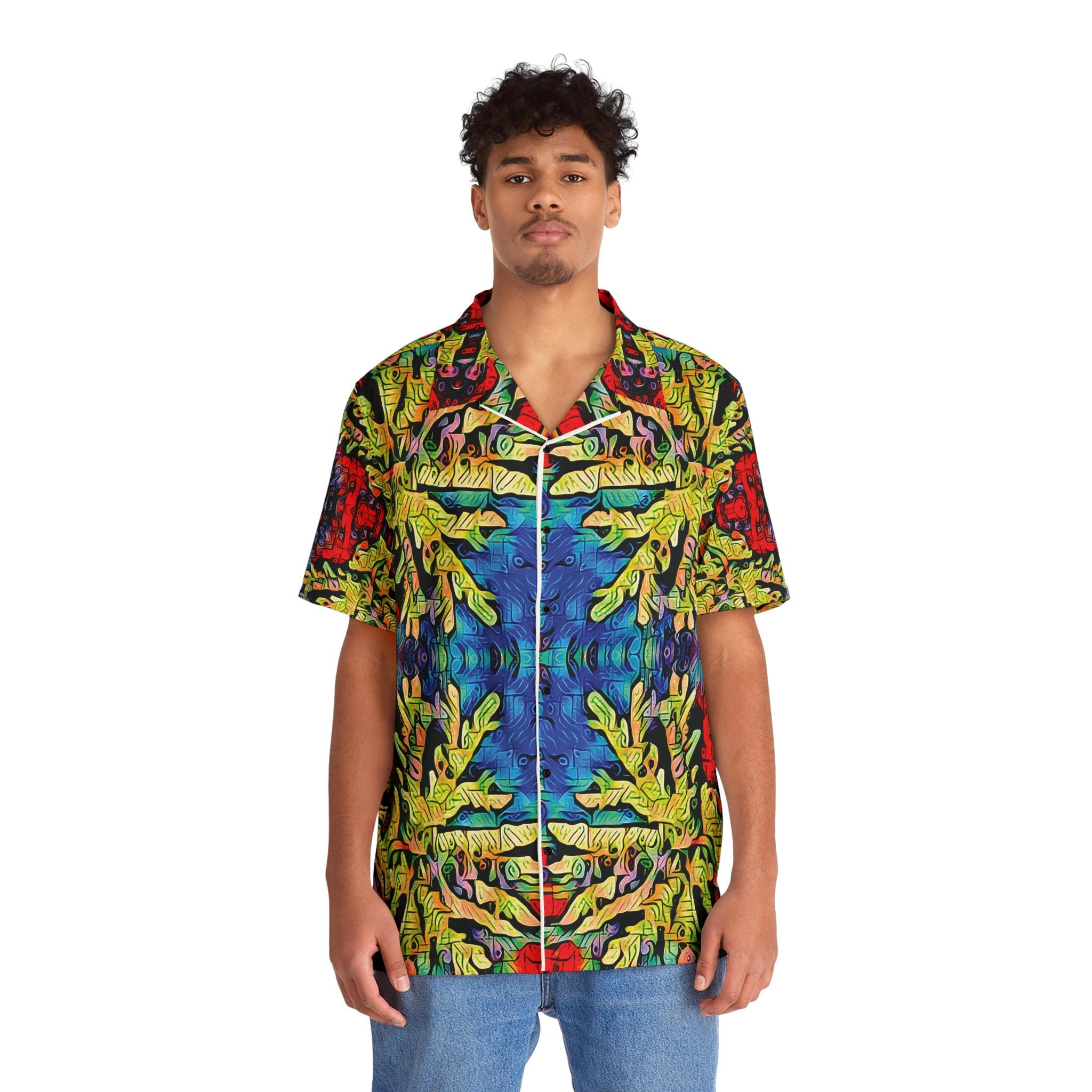 Yellow Branch - Hawaiian Shirt